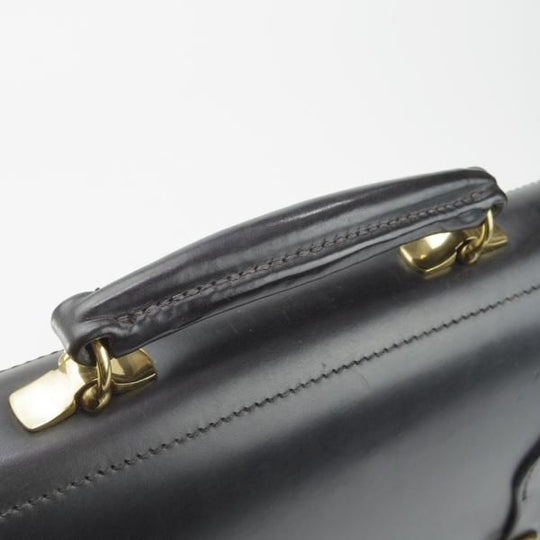 ★(英)W＆H GIDDEN【現行価格30万円程度★ブライドルレザー仕様/ブリーフケース】メンズ/ビジネス/バッグ/黒/革/鞄/WHギデン★N5802