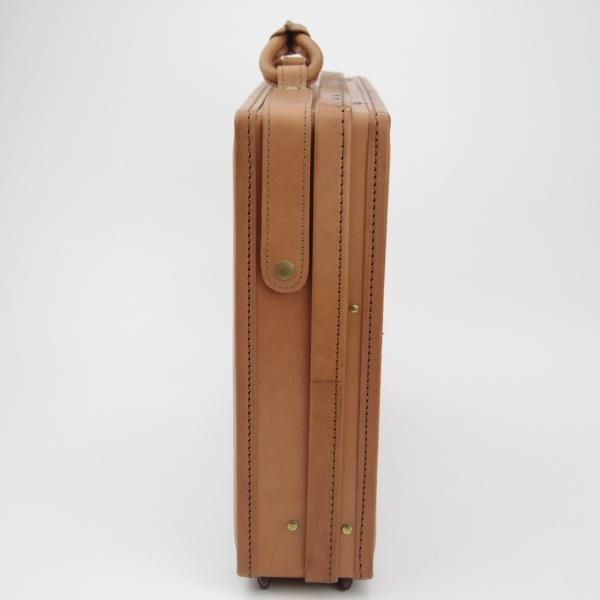 美品★(米)ハートマン/hartmann luggage【定価20万円以上★アタッシュケース】ベルティングレザー/メンズ/ビジネス/バッグ/薄茶/鞄★N5807