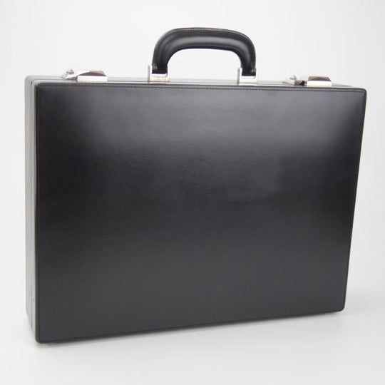 極美品★カルティエ/Cartier【★レザー/アタッシュケース】メンズ/ビジネス/バッグ/革/黒/ブリーフケース/鞄★N5809