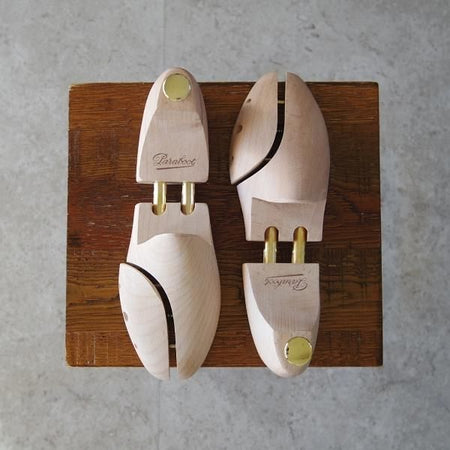 極美品★パラブーツ SIZE 38/39【★純正シューツリー】木製シューキーパー/メンズ/Paraboot★h959