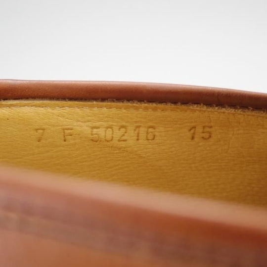 極美品★パラブーツ SIZE 7【定価￥79,200-★ランス/REIMS/マロン】MARRON/コインローファー/リスレザー/茶/メンズ/Paraboot★h965