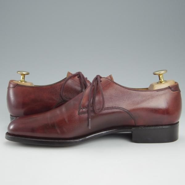 極上★OTSUKA M-5/オーツカ 24EE【定価￥77,000-★完全受注生産品/M5-215】B-815ラスト/Vフロント/プレーントゥ/カーフ/赤茶★h966