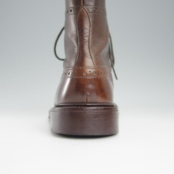 極上★トリッカーズ SIZE 8.5【現行定価￥99,000-★MALTON/モールトン】M2508/カントリーブーツ/カーフ/濃茶/メンズ/Tricker's★h968