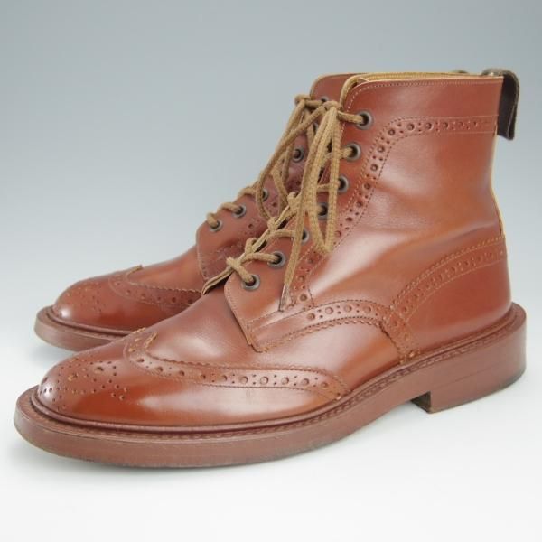 極上★トリッカーズ SIZE 7【現行定価￥104,500-★MALTON/モールトン/マロンアンティーク】M2508/カントリーブーツ/茶/Tricker's★h969