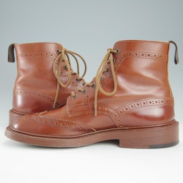 極上★トリッカーズ SIZE 7【現行定価￥104,500-★MALTON/モールトン/マロンアンティーク】M2508/カントリーブーツ/茶/Tricker's★h969