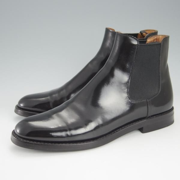 極美品★チャーチ(レディース) SIZE 36【定価￥155,100-★サイドゴアブーツ/MONMOUTH WG】黒/ポリッシュドバインダーカーフ/Church's★h970