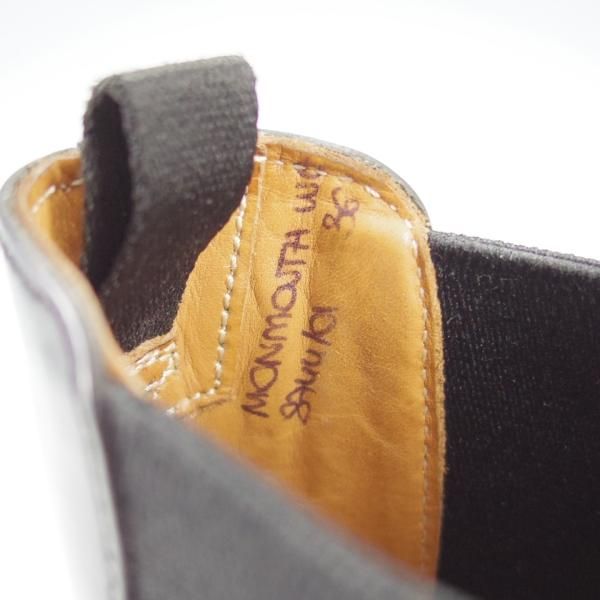 極美品★チャーチ(レディース) SIZE 36【定価￥155,100-★サイドゴアブーツ/MONMOUTH WG】黒/ポリッシュドバインダーカーフ/Church's★h970