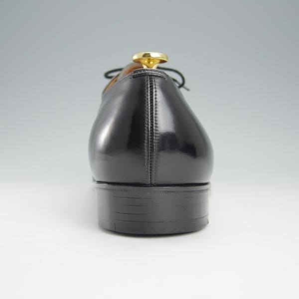 ★チャーチ 100H/UK10【貴重★2都市ロゴ(〜70's)/旧チャーチ/GERRARD 4】273ラスト/プレーントゥ/Vフロント/カーフ/黒/Church's★h971