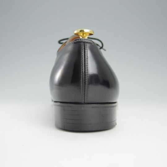 ★チャーチ 100H/UK10【貴重★2都市ロゴ(〜70's)/旧チャーチ/GERRARD 4】273ラスト/プレーントゥ/Vフロント/カーフ/黒/Church's★h971