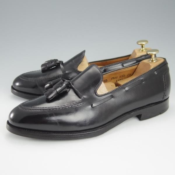 極上★オールデン 9.5D【貴重★ブルックスブラザーズ別注/タッセルローファー/1101】アバディーンラスト/カーフ/黒/ALDEN★h974