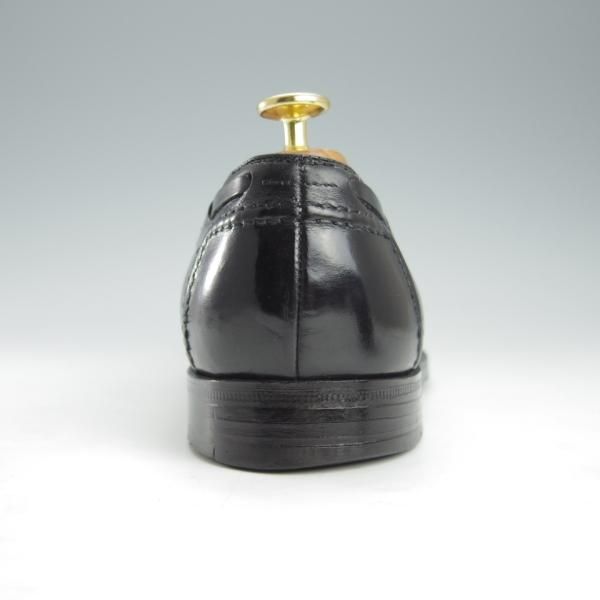 極上★オールデン 9.5D【貴重★ブルックスブラザーズ別注/タッセルローファー/1101】アバディーンラスト/カーフ/黒/ALDEN★h974