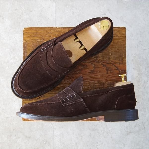 Trickers スエードローファー トリッカーズ イタリア製