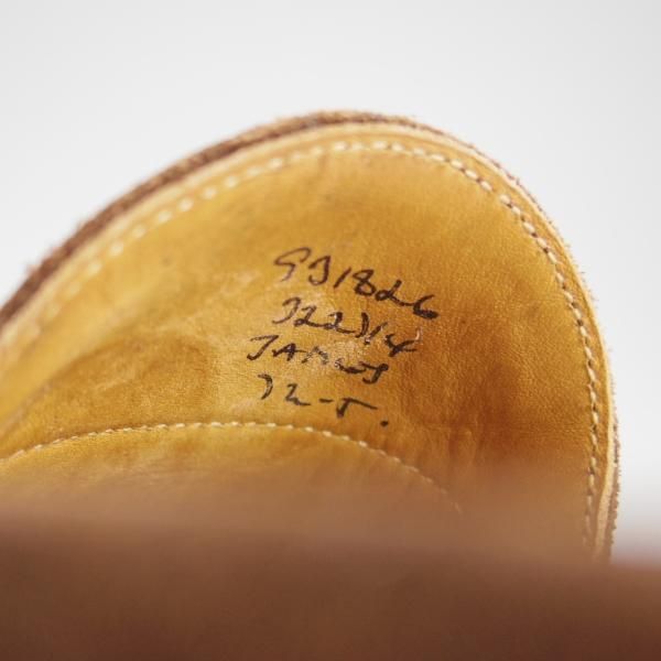 ★トリッカーズ UK7程度【モデル定価￥84,700-★コインローファー/JAMES】M3227/スエード/濃茶/メンズ/Tricker's★h976