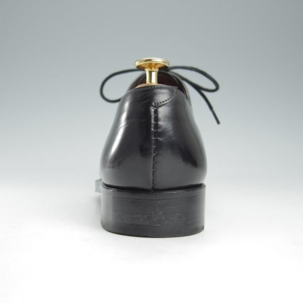 美品★(スペイン製)CARMINA/カルミナ SIZE 6.5【定価￥72,600-★ホールカット/910】RAINラスト/ボックスカーフ/黒/メンズ★h980