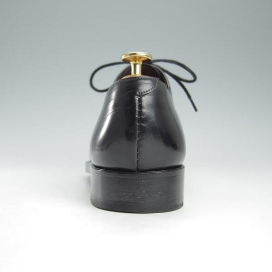 美品★(スペイン製)CARMINA/カルミナ SIZE 6.5【定価￥72,600-★ホールカット/910】RAINラスト/ボックスカーフ/黒/メンズ★h980