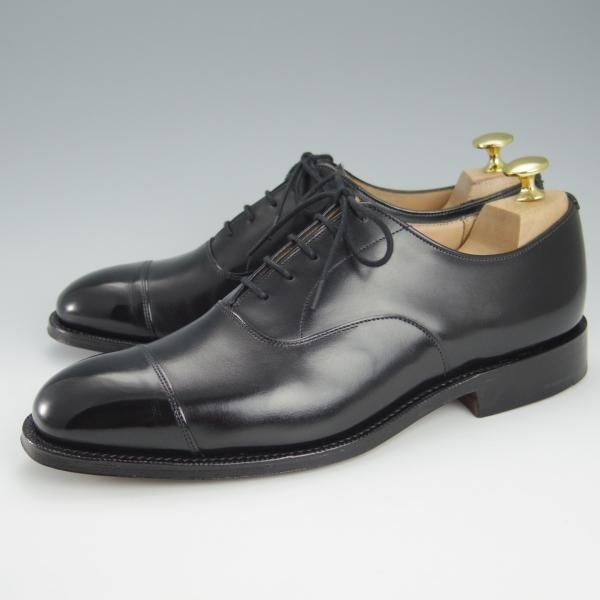 ほぼ試着程度★チャーチ 60F/UK6【定価￥144,100-★コンサル/CONSUL】173ラスト/ストレートチップ/カーフ/黒/メンズ/Church's★h981