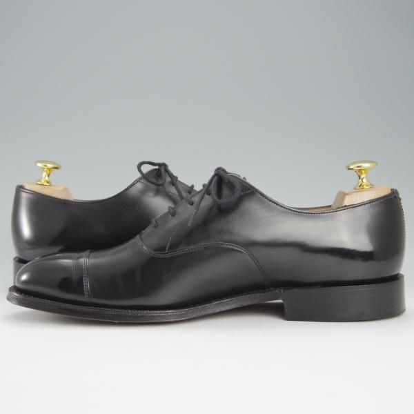 ほぼ試着程度★チャーチ 60F/UK6【定価￥144,100-★コンサル/CONSUL】173ラスト/ストレートチップ/カーフ/黒/メンズ/Church's★h981