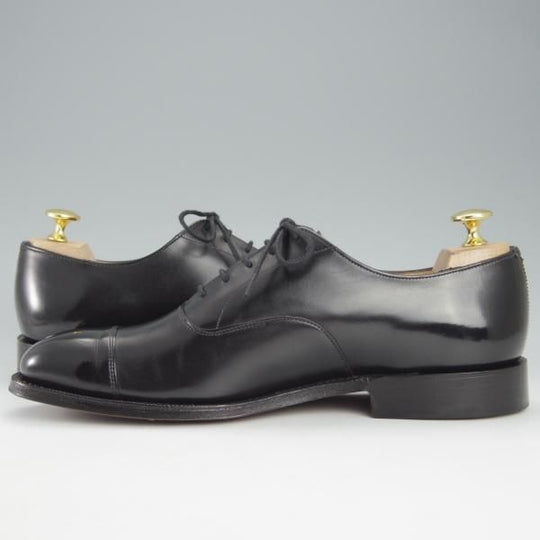 ほぼ試着程度★チャーチ 60F/UK6【定価￥144,100-★コンサル/CONSUL】173ラスト/ストレートチップ/カーフ/黒/メンズ/Church's★h981