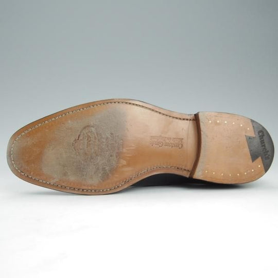 ほぼ試着程度★チャーチ 60F/UK6【定価￥144,100-★コンサル/CONSUL】173ラスト/ストレートチップ/カーフ/黒/メンズ/Church's★h981