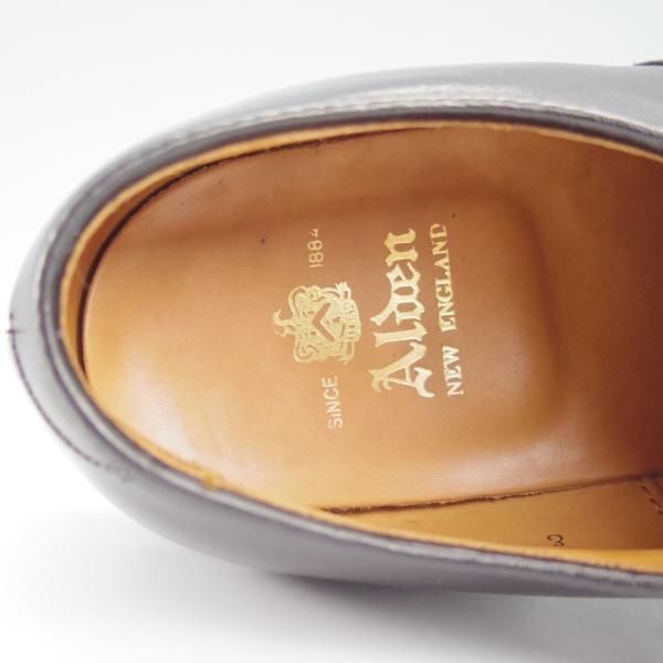 極美品★オールデン 6.5E【貴重★ハンプトンラスト/901】パンチドキャップトゥ/カーフ/黒/メンズ/Alden★h983