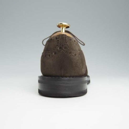 極美品★チャーチ 65F/UK6.5【貴重★104ラスト仕様のバーウッド似寄りモデル】ダイナイトソール/フルブローグ/濃茶/Church's★h985