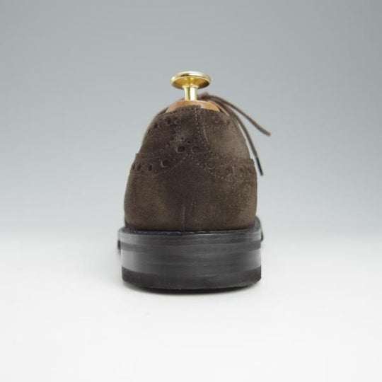 極美品★チャーチ 65F/UK6.5【貴重★104ラスト仕様のバーウッド似寄りモデル】ダイナイトソール/フルブローグ/濃茶/Church's★h985