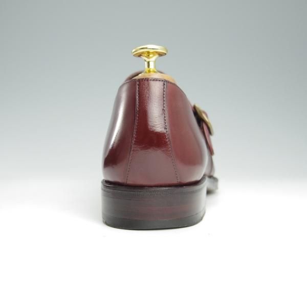 極上★(スペイン製)CARMINA/カルミナ SIZE 8.5【定価￥74,520-★80149/トレーディングポスト別注】キルトモンク/ベガノカーフ/赤茶★h986