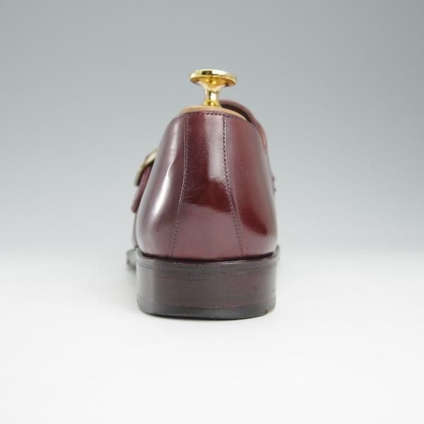 極上★(スペイン製)CARMINA/カルミナ SIZE 8.5【定価￥74,520-★80149/トレーディングポスト別注】キルトモンク/ベガノカーフ/赤茶★h986