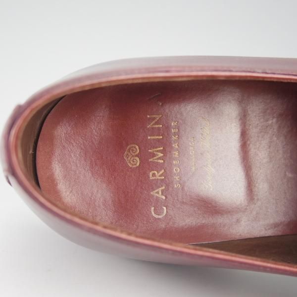 極上★(スペイン製)CARMINA/カルミナ SIZE 8.5【定価￥74,520-★80149/トレーディングポスト別注】キルトモンク/ベガノカーフ/赤茶★h986