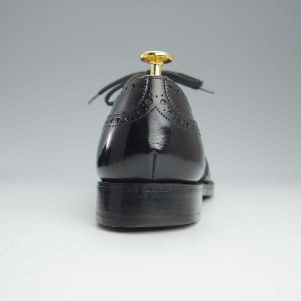 美品★チャーチ 80F/UK8【現行定価￥176,000-★100ラスト/CHETWYND/チェットウインド】フルブローグ/カーフ/黒/メンズ/Church's★h987