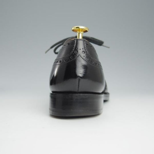 美品★チャーチ 80F/UK8【現行定価￥176,000-★100ラスト/CHETWYND/チェットウインド】フルブローグ/カーフ/黒/メンズ/Church's★h987