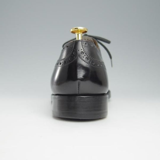 美品★チャーチ 80F/UK8【現行定価￥176,000-★100ラスト/CHETWYND/チェットウインド】フルブローグ/カーフ/黒/メンズ/Church's★h987