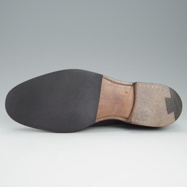 美品★チャーチ 80F/UK8【現行定価￥176,000-★100ラスト/CHETWYND/チェットウインド】フルブローグ/カーフ/黒/メンズ/Church's★h987