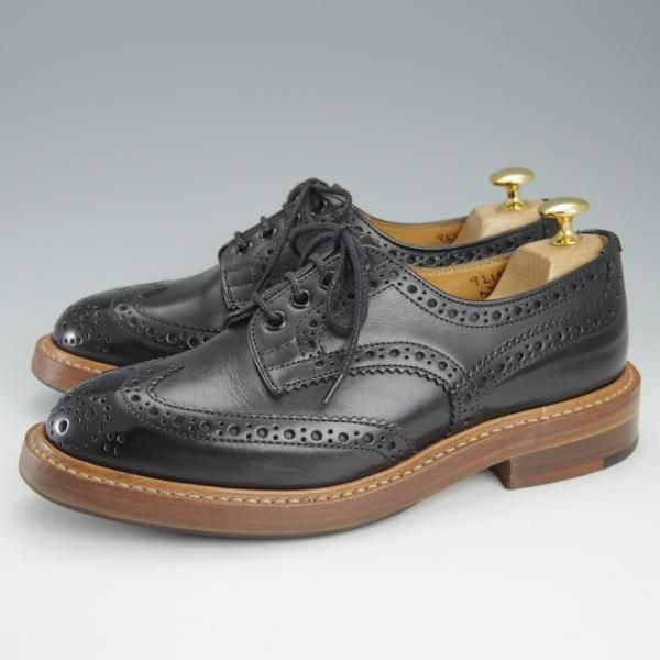 トリッカーズ SIZE 8【BOURTON/バートン/黒】 - 高級中古革靴の