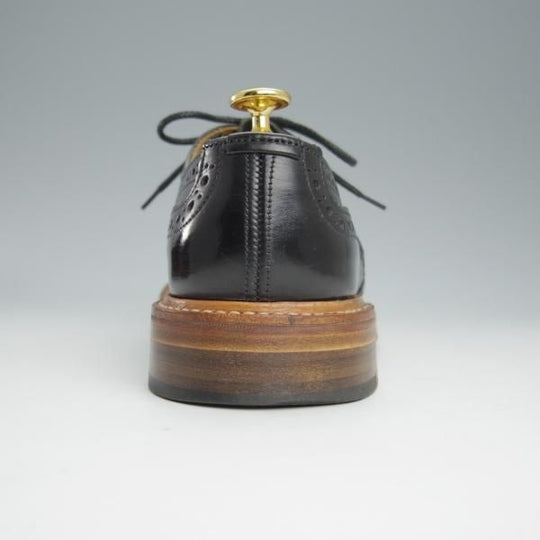 極上★トリッカーズ SIZE 6【定価￥84,700-★バートン同系モデル/KESWICK】M7292/フルブローグ/カントリーシューズ/黒/Tricker's★h988