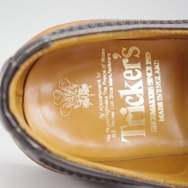 極上★トリッカーズ SIZE 6【定価￥84,700-★バートン同系モデル/KESWICK】M7292/フルブローグ/カントリーシューズ/黒/Tricker's★h988