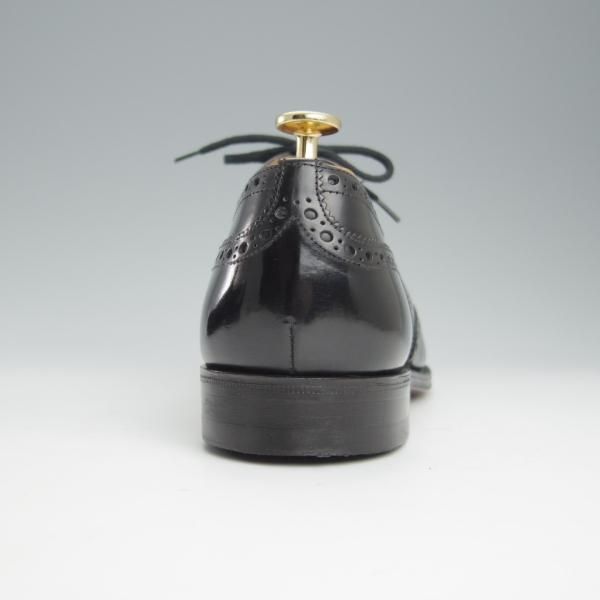 極美品★チャーチ 80G/UK8【貴重★73ラスト/CHETWYND似寄りモデル】NENE/フルブローグ/ポリッシュドバインダーカーフ/黒/Church's★h989