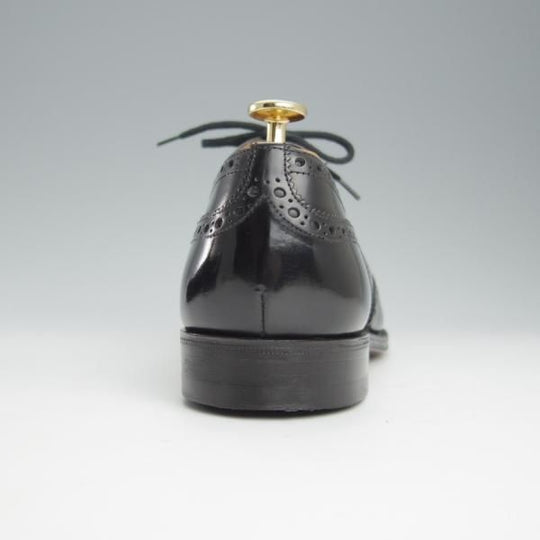 極美品★チャーチ 80G/UK8【貴重★73ラスト/CHETWYND似寄りモデル】NENE/フルブローグ/ポリッシュドバインダーカーフ/黒/Church's★h989