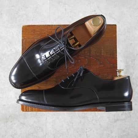 未使用★チャーチ 80F/UK8【定価￥155,100-★コンサル/CONSUL R】173ラスト/ストレートチップ/黒/メンズ/Church's★h992