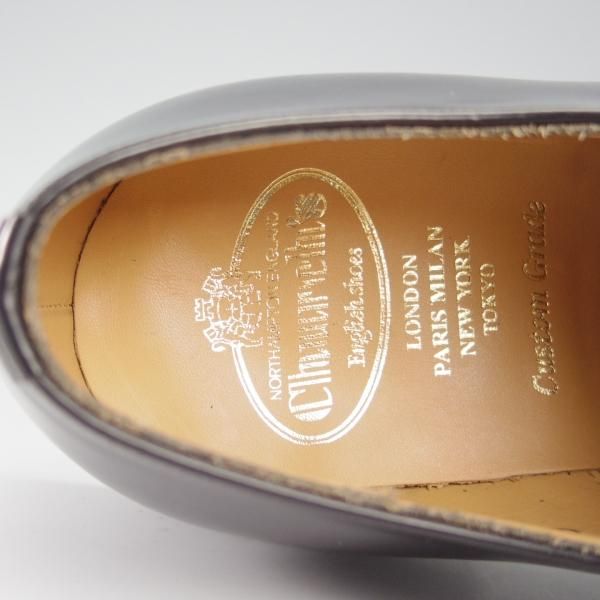 未使用★チャーチ 80F/UK8【定価￥155,100-★コンサル/CONSUL R】173ラスト/ストレートチップ/黒/メンズ/Church's★h992