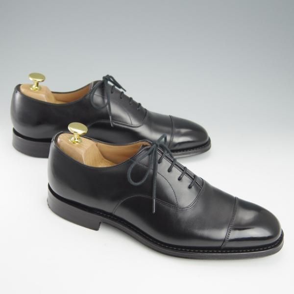 極美品★チャーチ 55F/UK5.5【定価￥144,100-★コンサル/CONSUL R】173ラスト/ストレートチップ/カーフ/黒/メンズ/Church's★h994