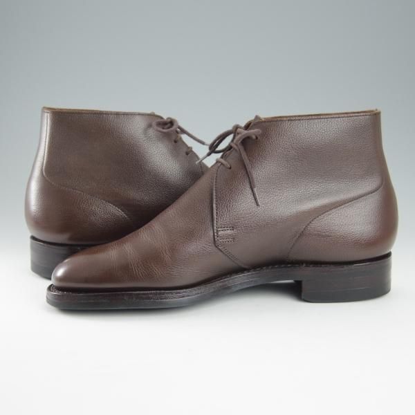 極美品★クロケット&ジョーンズ 6D【定価￥72,600-★ダイナイトソール仕様/CHUKKA】200ラスト/チャッカブーツ/濃茶/Crockett&Jones★h995