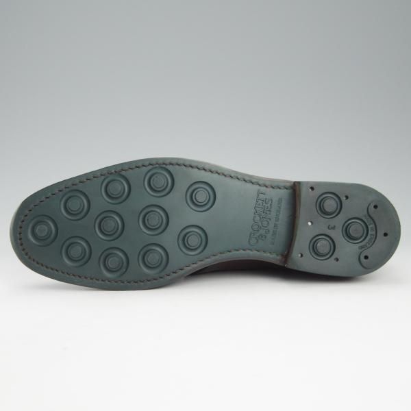 極美品★クロケット&ジョーンズ 6D【定価￥72,600-★ダイナイトソール仕様/CHUKKA】200ラスト/チャッカブーツ/濃茶/Crockett&Jones★h995