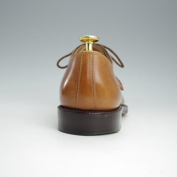 極上★(伊)タニノクリスチー SIZE 5【定価15万円以上★オックスフォードシューズ/131531】カーフ/茶/メンズ/TANINO CRISCI★h998