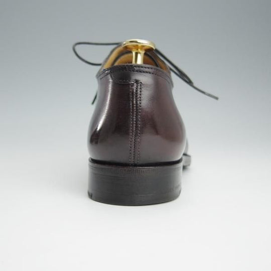 極上★(仏)ベルルッティ SIZE 6【シャドウステッチ仕様★ヴェネチアレザー/ダービーシューズ】赤茶/メンズ/Berluti★h999