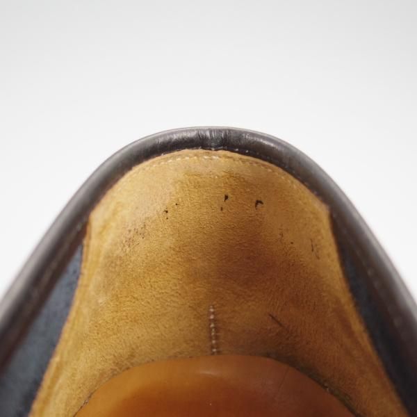 極上★クロケット&ジョーンズ UK6.5程度【★(英)ジョージクレバリー別注/GEORGE CLEVERLEY】ローファー/カーフ/黒/Crockett&Jones★i002