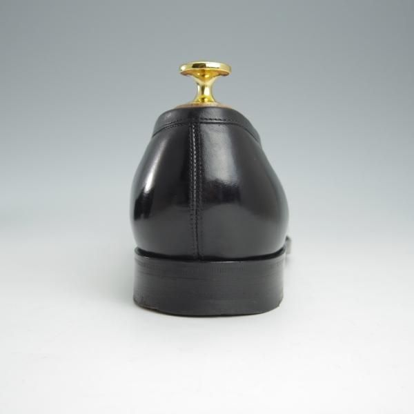 極美品★(英)FOSTER&SON/フォスター&サン 6E【定価￥154,000-★コインローファー/BURFORD】18ラスト/カーフ/黒/メンズ★i011