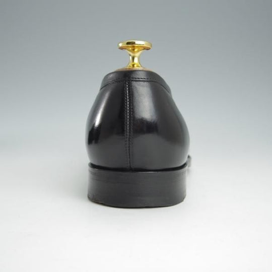 極美品★(英)FOSTER&SON/フォスター&サン 6E【定価￥154,000-★コインローファー/BURFORD】18ラスト/カーフ/黒/メンズ★i011