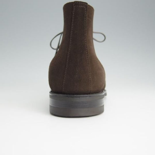 極上★(浅草)RENDO/レンド SIZE 7.5【定価￥53,900-★ダイナイトソール仕様/7706】チャッカブーツ/スエード/濃茶/メンズ★i013