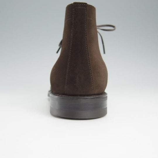 極上★(浅草)RENDO/レンド SIZE 7.5【定価￥53,900-★ダイナイトソール仕様/7706】チャッカブーツ/スエード/濃茶/メンズ★i013